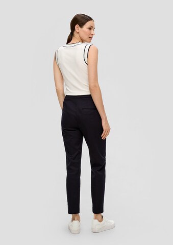 s.Oliver BLACK LABEL Tapered Hose in Blau