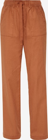 Pantalon QS en marron : devant