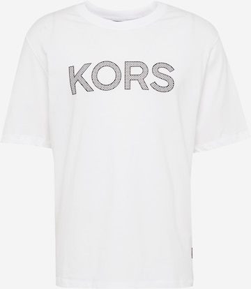 Michael Kors قميص بلون أبيض: الأمام
