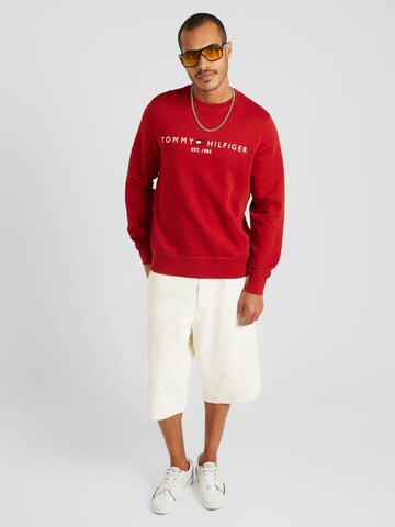 TOMMY HILFIGER - Sudadera en rojo