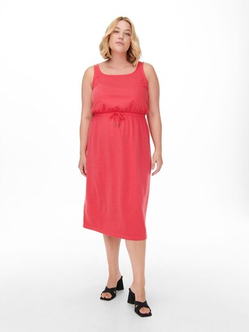 Robe ONLY Carmakoma en rose