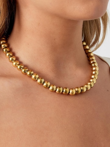 Cala Rose Necklace 'AURELIA' in Gold: front