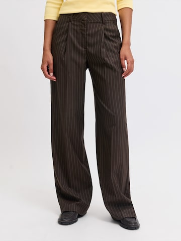 Pantalon à pince 'JXELLIS' JJXX en marron : devant