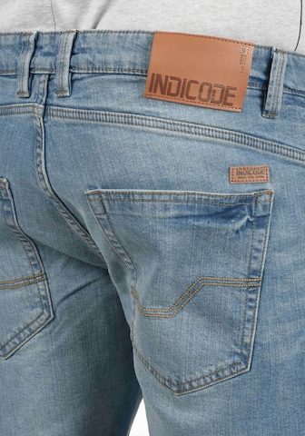 INDICODE JEANS Regular Jeansshorts 'Quentin' in Blau