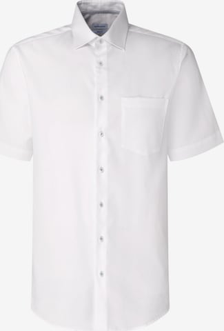 SEIDENSTICKER Regular fit Button Up Shirt in White: front