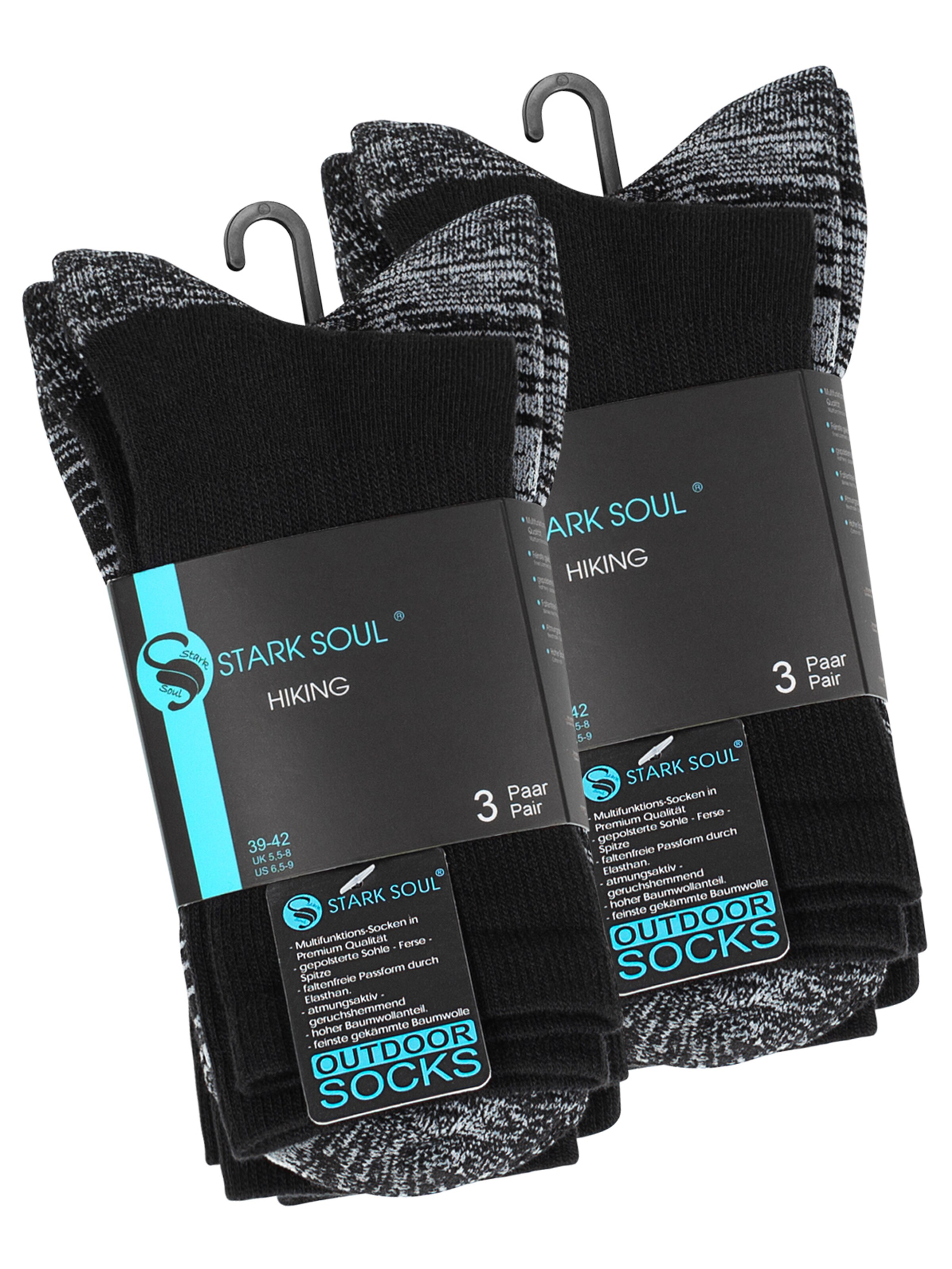 Stark Soul - Meias de desporto em preto