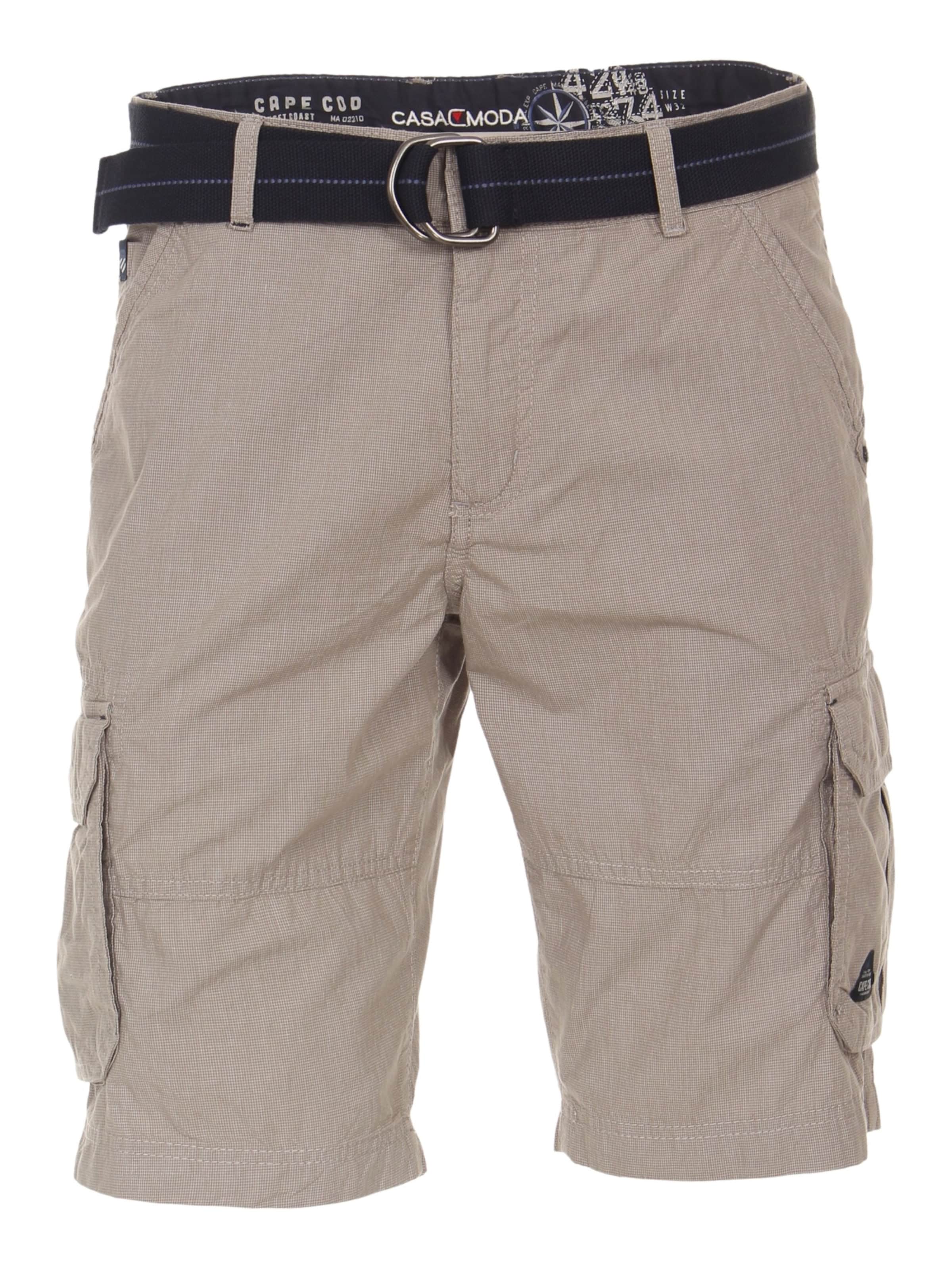 CASAMODA Regular Cargobroek in Beige: voorkant