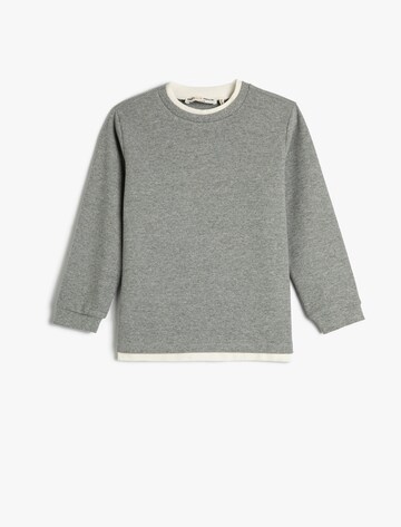 Koton Sweatshirt in Grijs: voorkant