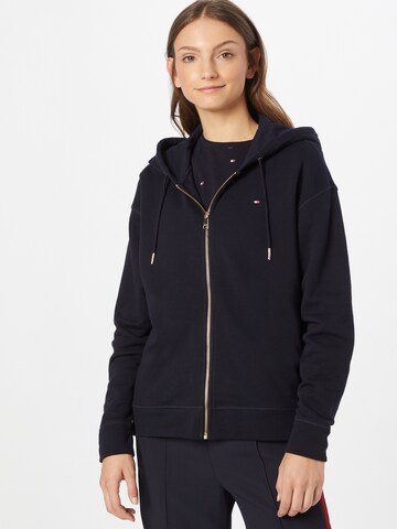 TOMMY HILFIGER Sweatjacke in Blau: predná strana