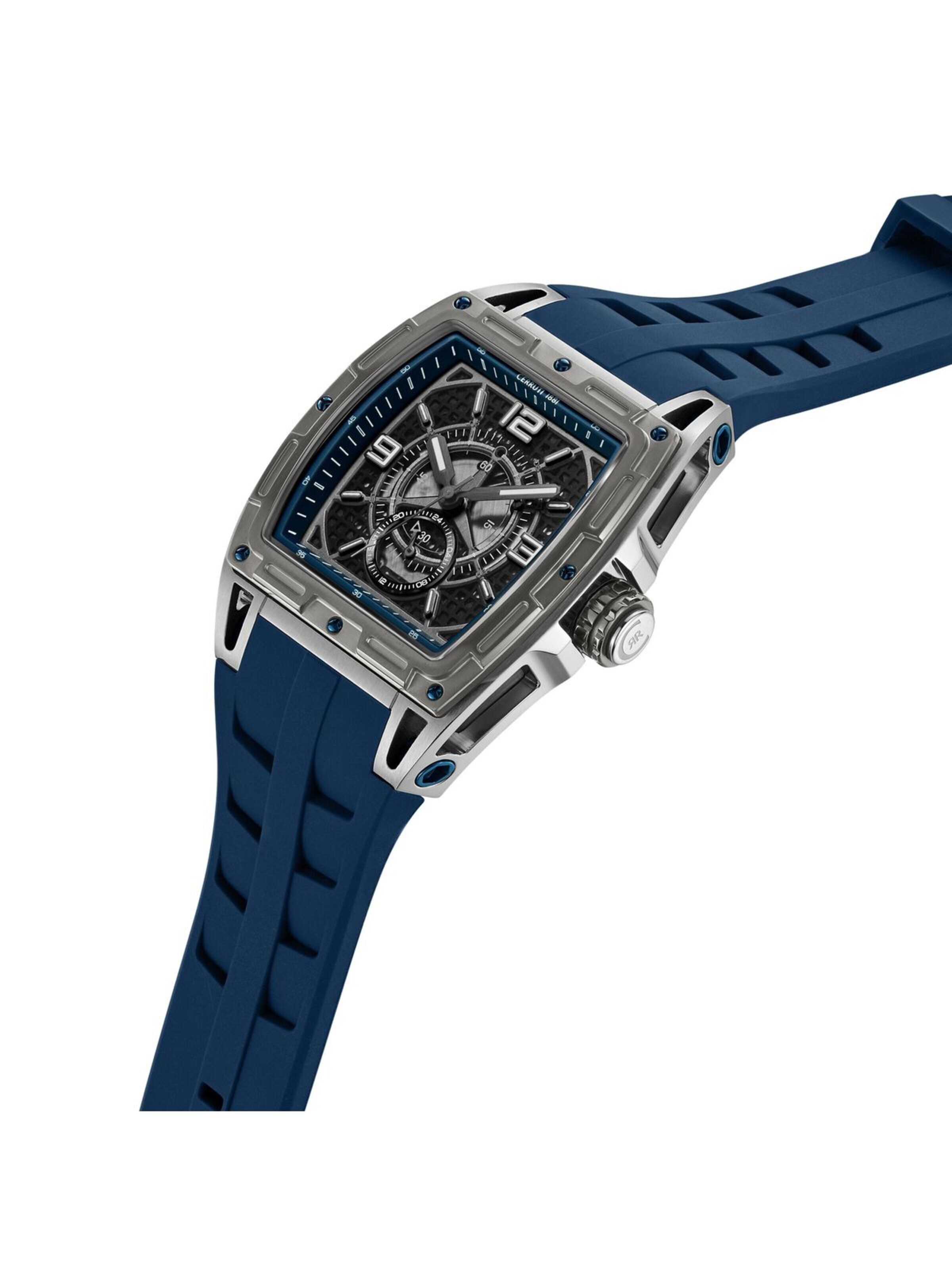 Montre à affichage analogique CERRUTI 1881 en bleu