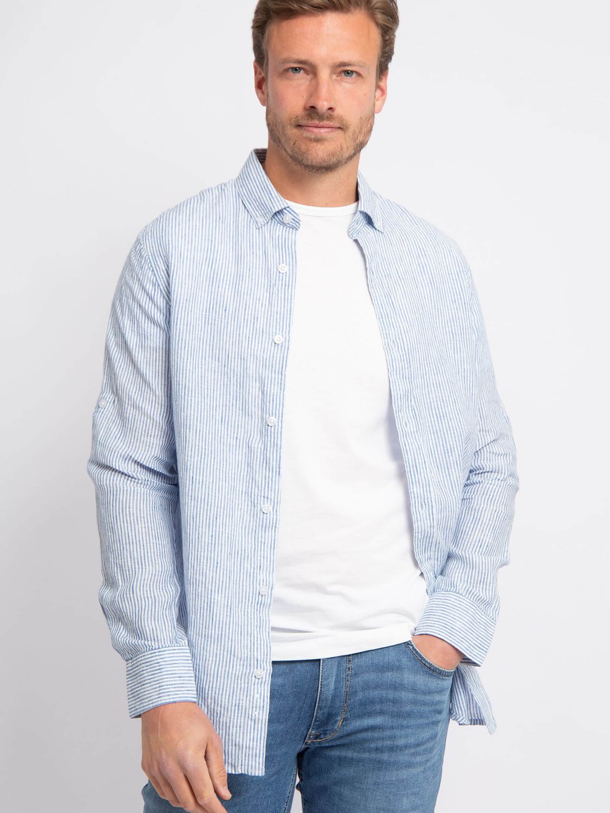 Suitable Regular Fit Hemd‌‌‌‌‌‌‌‌ in Blau: Vorderseite
