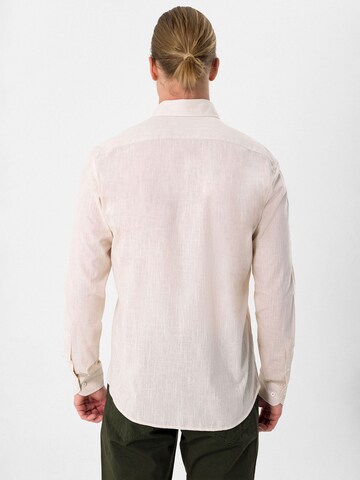 Moxx Paris Regular Fit Hemd in Beige