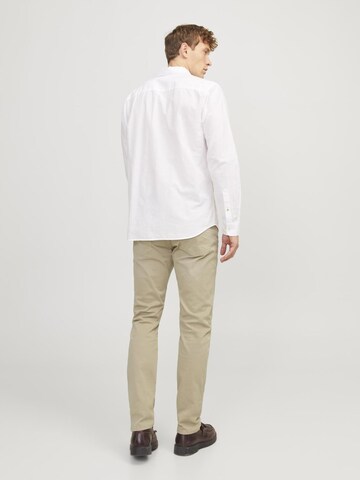 JACK & JONES Slimfit Jeans 'Glen Blaine' i beige