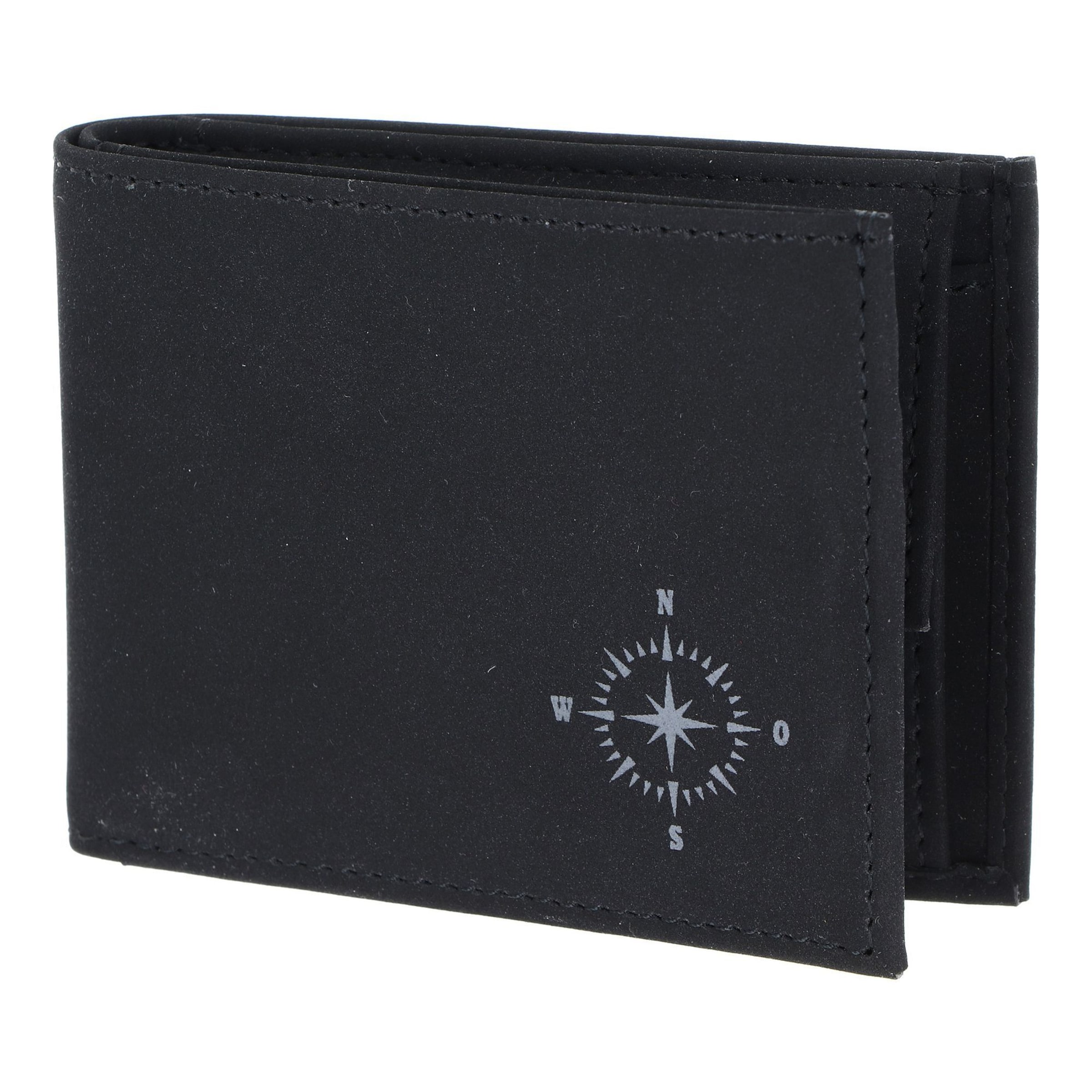 Porte-monnaies 'New Cryptan' OXMOX en noir : devant