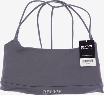 Review Top & Shirt in XXS in Grey: front