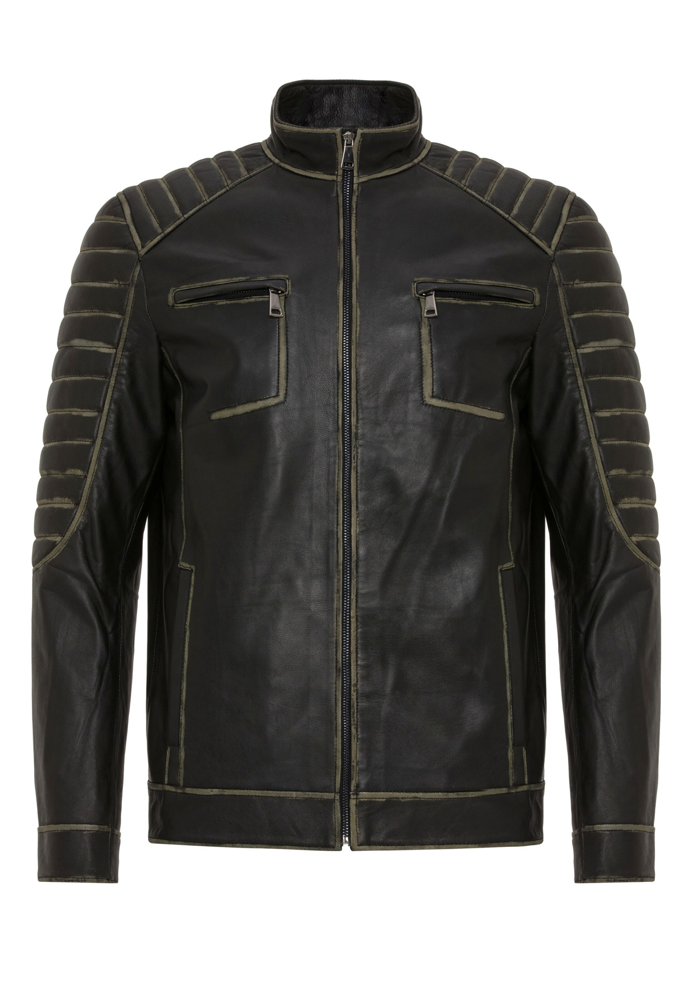 Veste mi-saison Jimmy Sanders en vert : devant