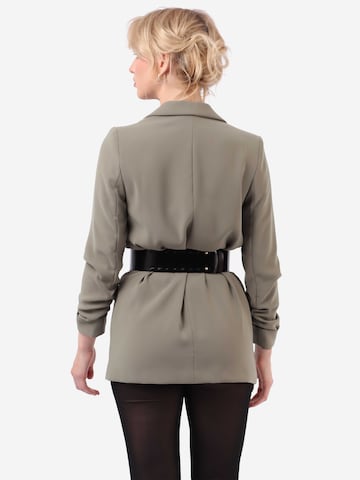 Haute Cuir - Cinturón 'Linked Wide Belt' en negro