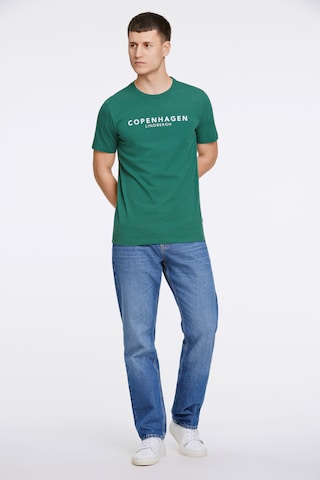 Lindbergh T-Shirt 'Copenhagen' in Grün