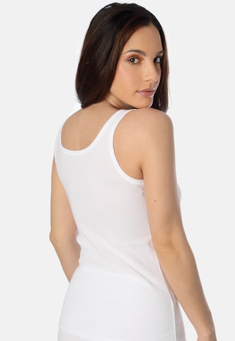 Maillot de corps 'FINE RIB' sassa en blanc