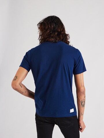 REPLAY Majica | modra barva