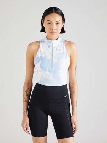 Nike Sportswear Shirt body in Blauw: voorkant