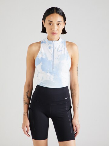 Nike Sportswear Боди-футболка в Синий: спереди