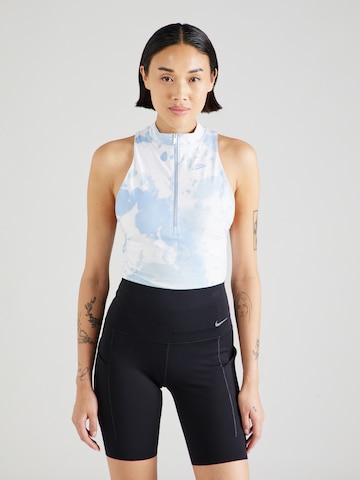 Nike Sportswear Shirt body in Blauw: voorkant