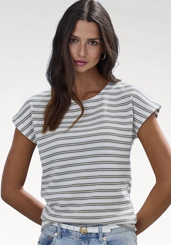 T-shirt VIVANCE by LASCANA en vert : devant