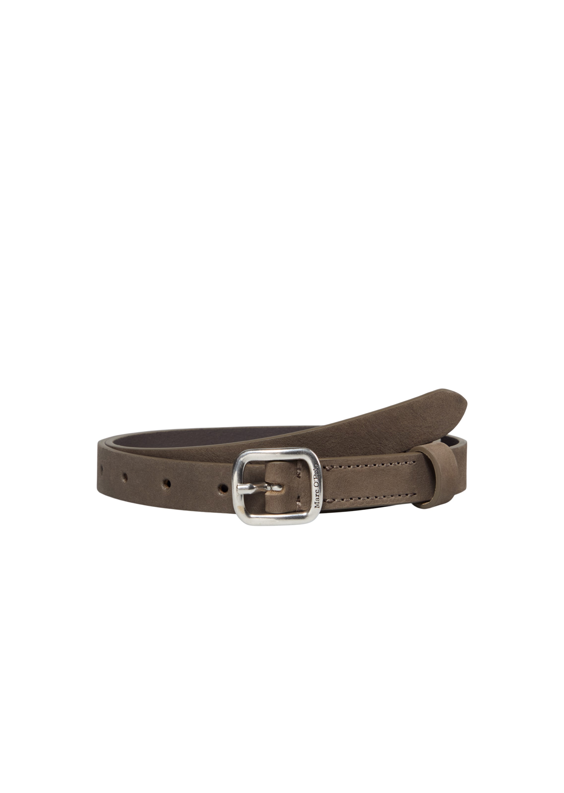 Ceinture 'Hanny' Marc O'Polo en marron : devant