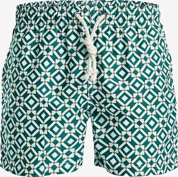 Gassa d'Amante Badeshorts 'Taormina' in Grün: Vorderseite