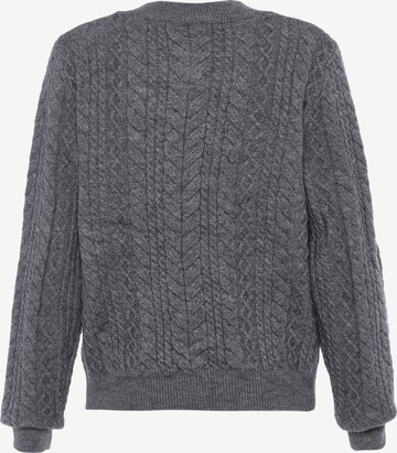 BLONDA Knit cardigan in Grey