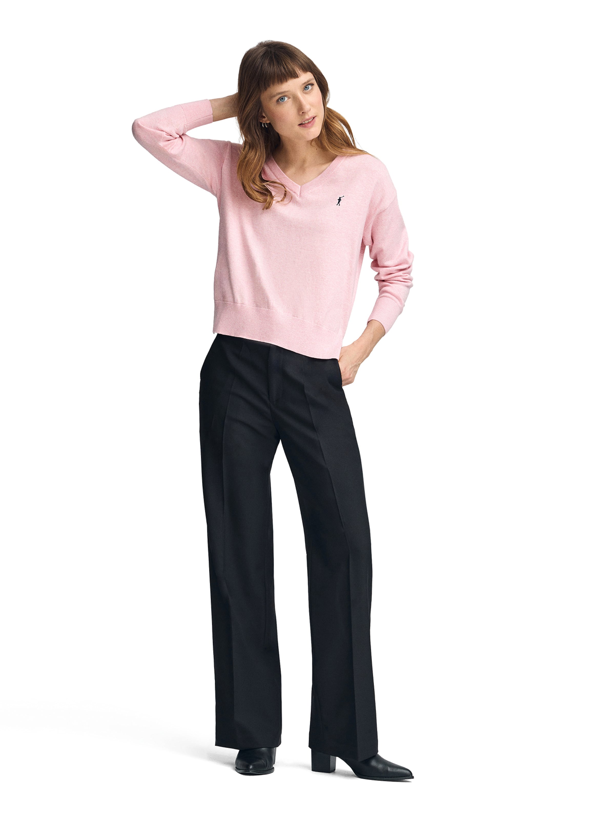 Polo Club Pullover in Pink