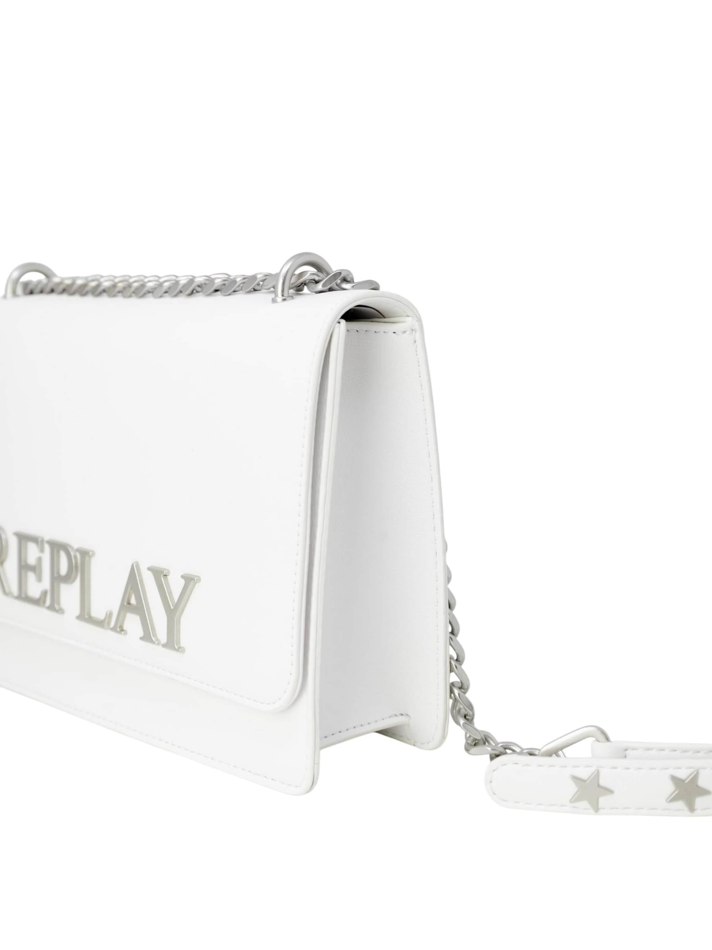 REPLAY - Bolso de hombro en blanco