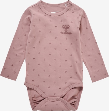 Hummel Romper/Bodysuit in Red: front