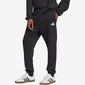 juoda ADIDAS SPORTSWEAR Siaurėjantis Sportinės kelnės: priekis