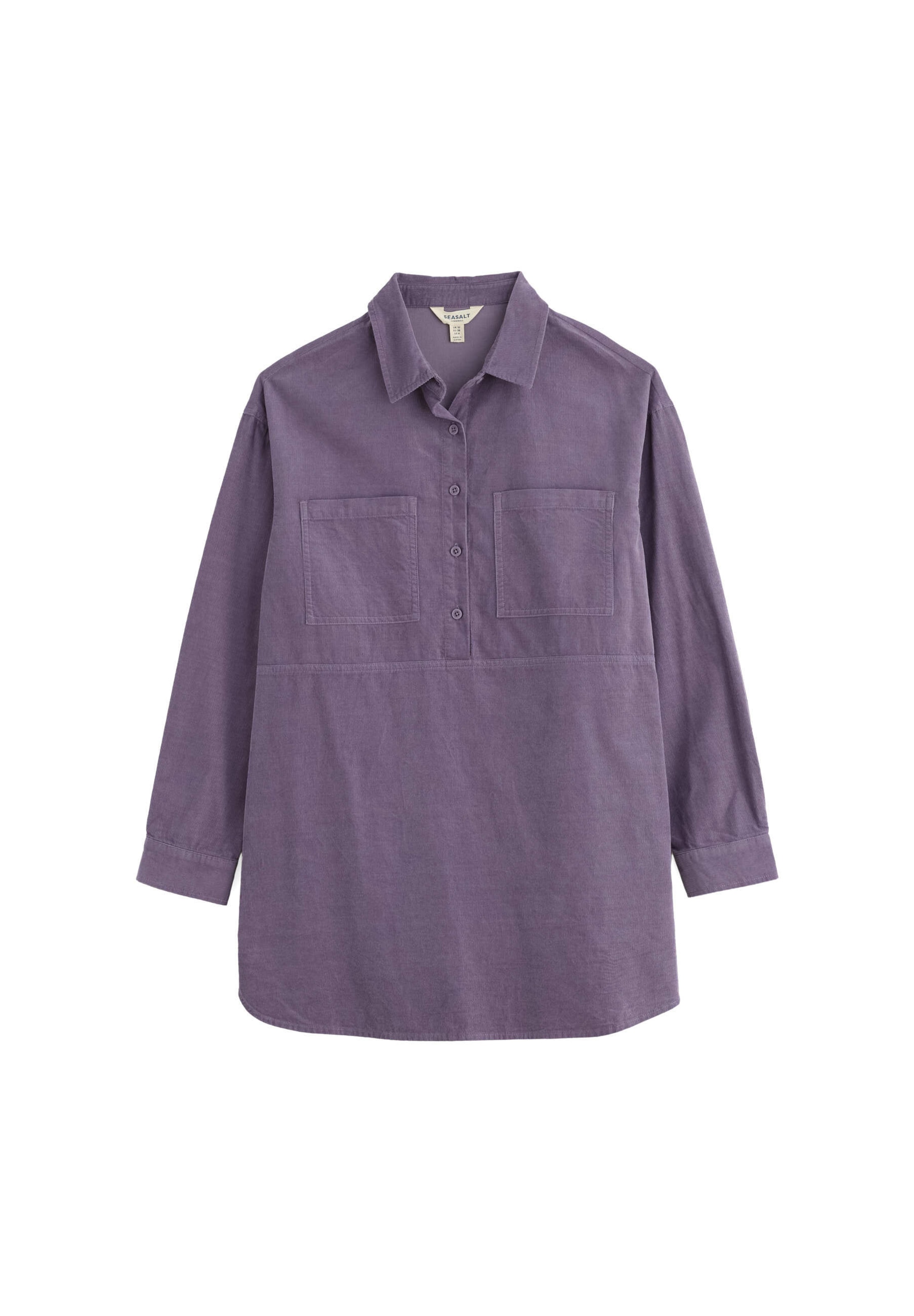Seasalt Cornwall Bluse 'Coppice' in Lila: Vorderseite