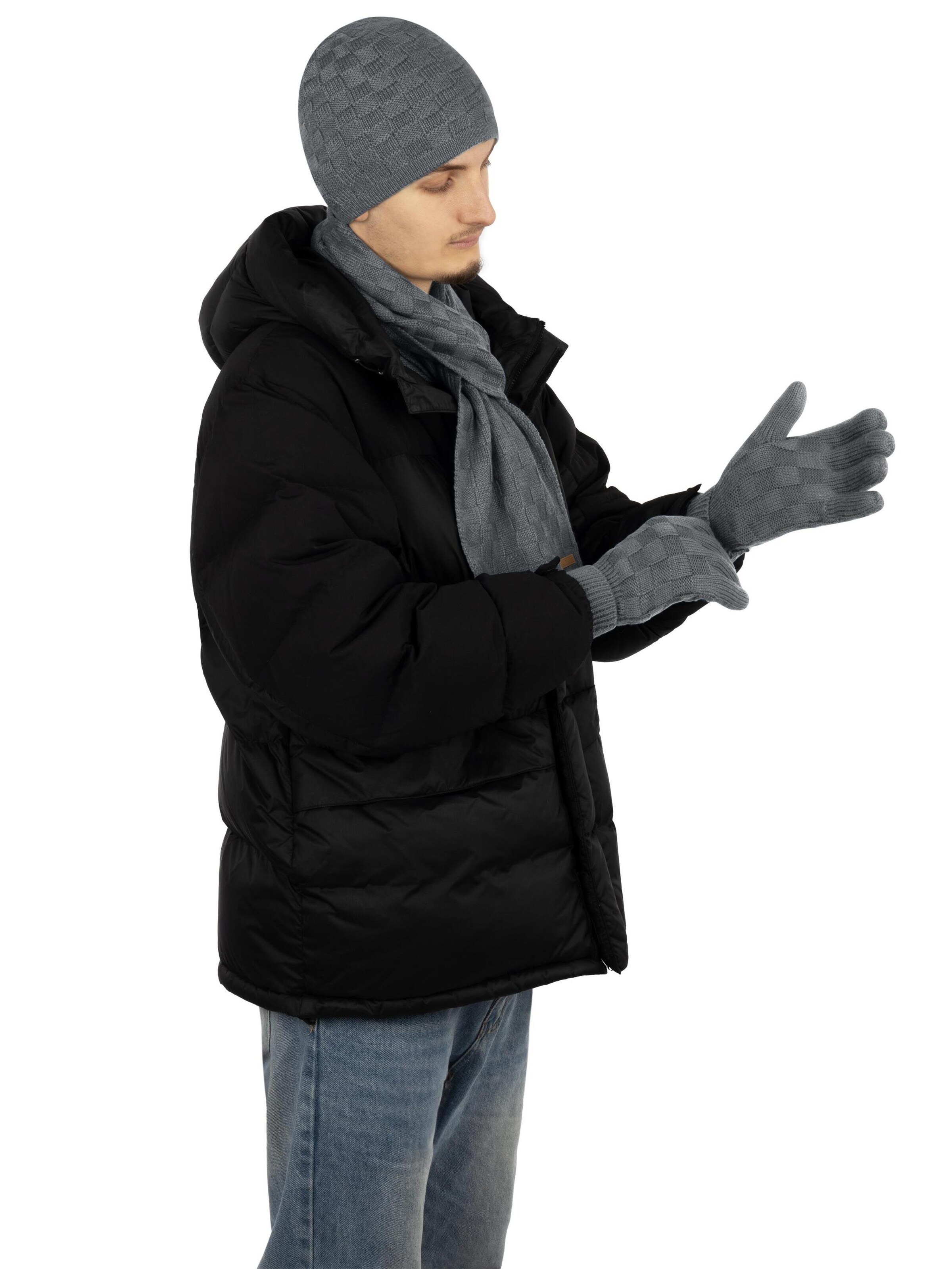 normani Full finger gloves 'Yuma' in Grey