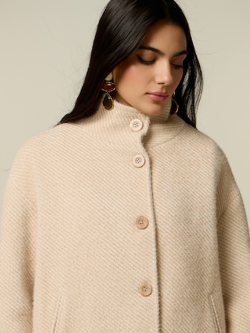 Manteau mi-saison oltre en beige
