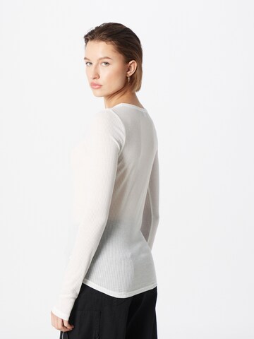 TOPSHOP - Camiseta en blanco