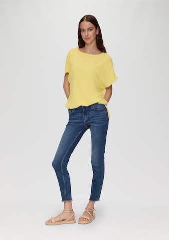 QS Blus i gul