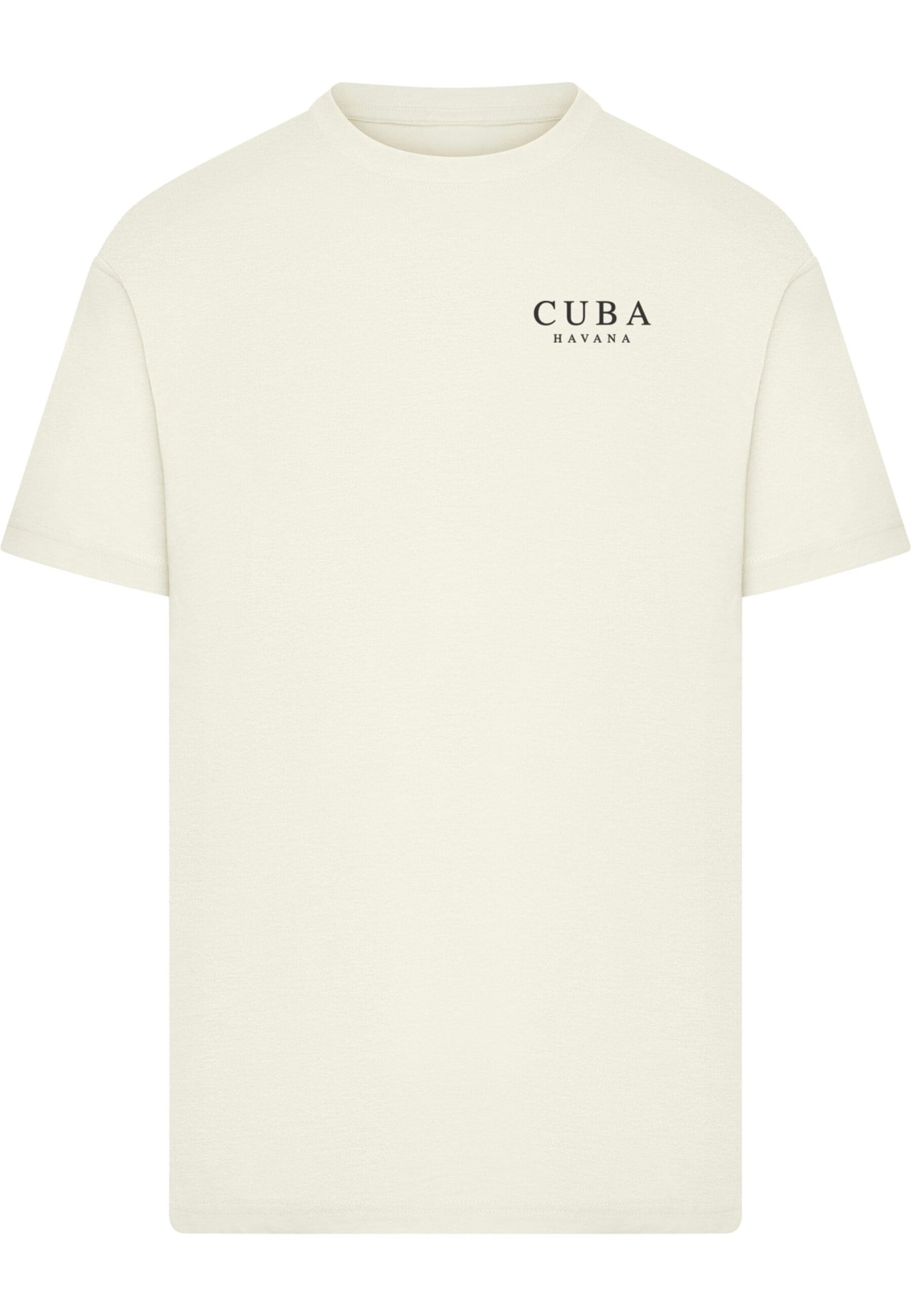 T-Shirt 'Summer Stay' Mister Tee en beige : devant