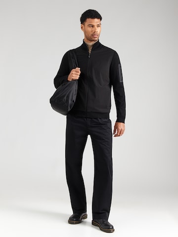 BOSS Kardigán 'KN_Momentum-X' - fekete