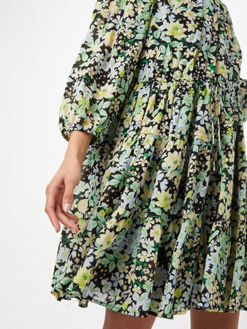 TOM TAILOR DENIM Letní šaty – zelená