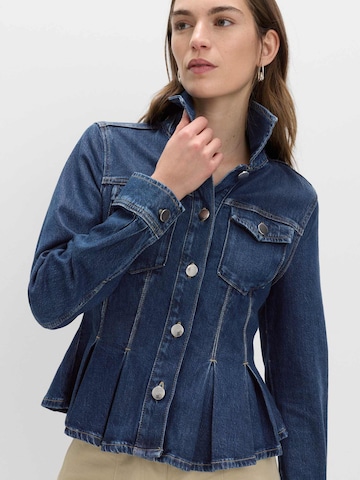Veste mi-saison Marks & Spencer en bleu : devant