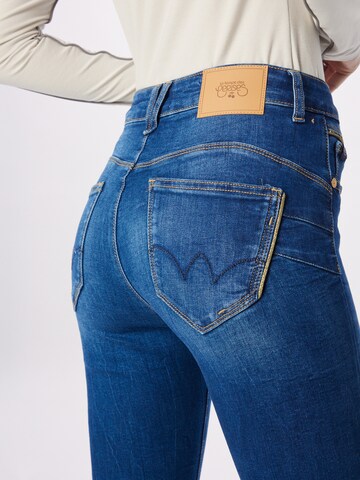 Slimfit Jeans 'PULP' de la Le Temps Des Cerises pe albastru