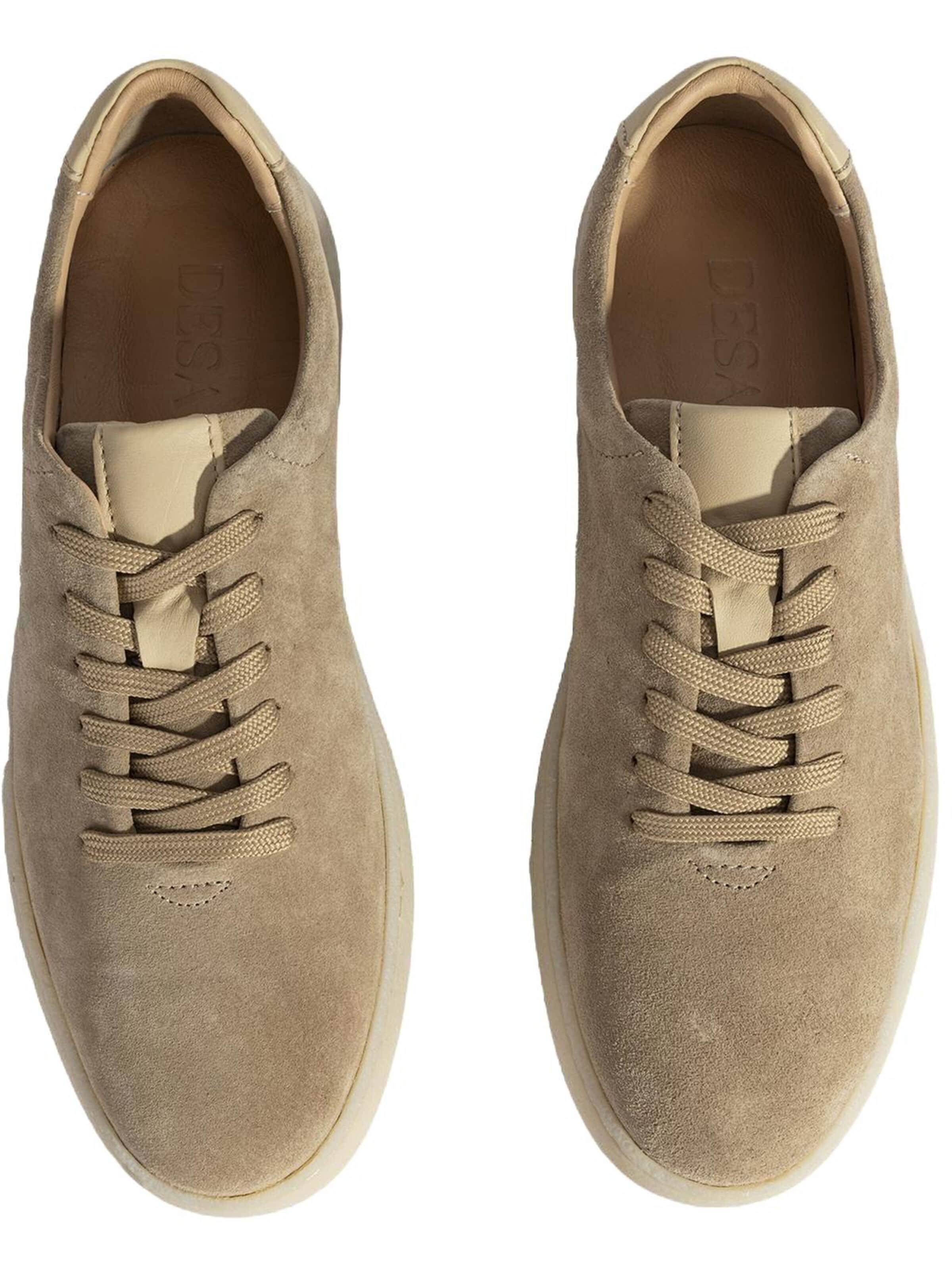 Desa Sneakers laag 'Beleg' in Bruin