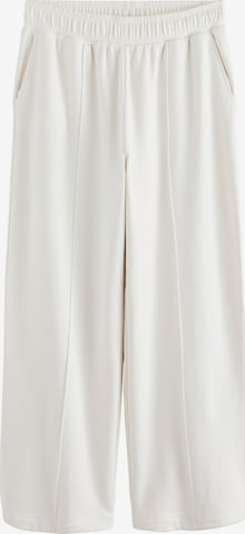 Next Wide leg Broek in Beige: voorkant