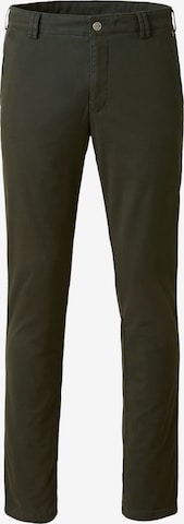 Pantalon chino MEYER en vert : devant