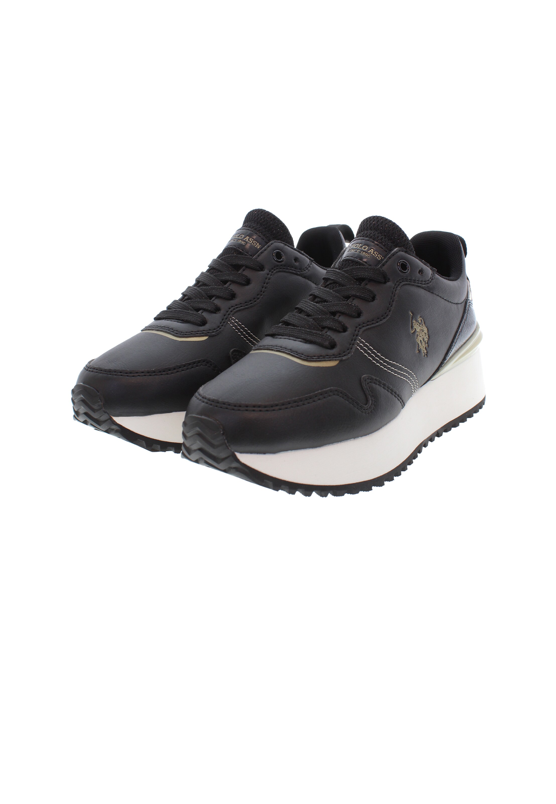 U.S. POLO ASSN. Sneaker 'BAYLE002WDYM1' in Schwarz