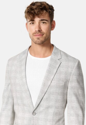 Coupe regular Veste de costume 'Leo' JEFF en gris